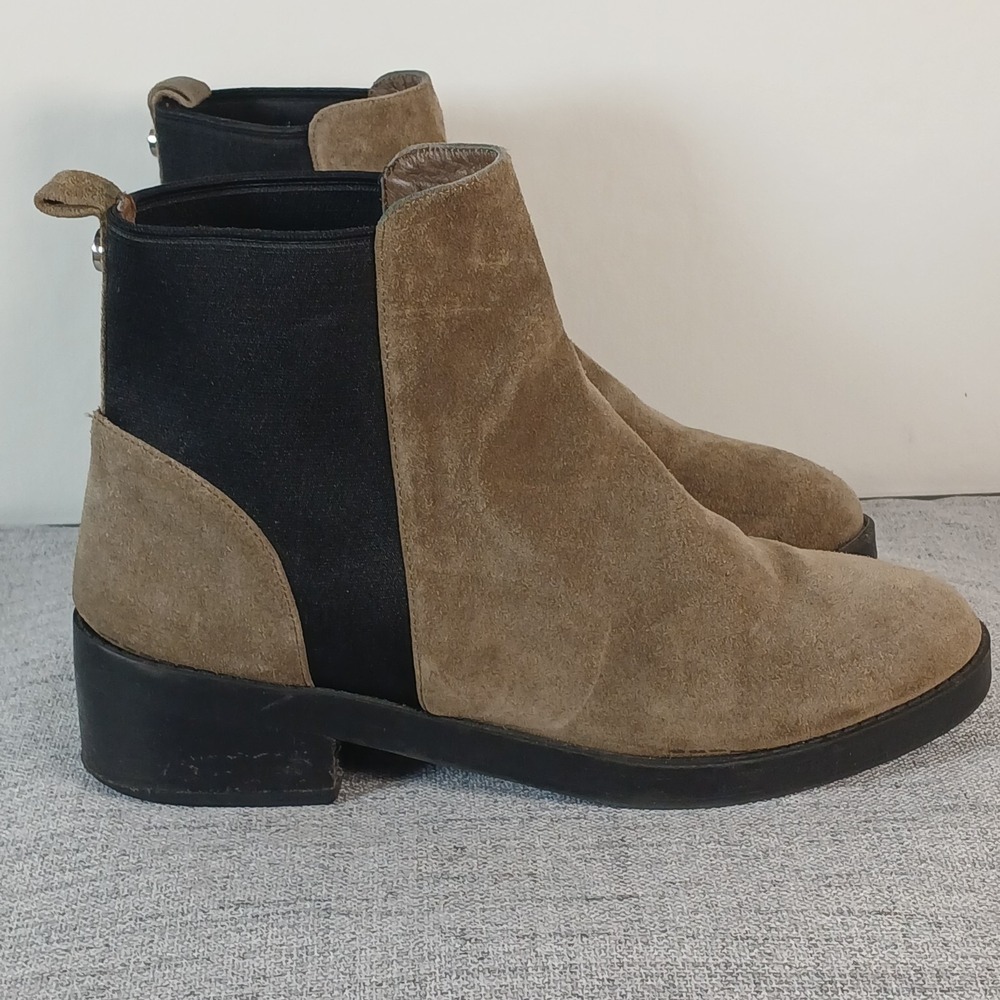 Steve Madden Chelsea Boot Womens 11M Mocha Street Savy Ankle Bootie Grroupie - Picture 3 of 13